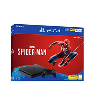 Sony Playstation 4 (PS4) 500GB plus Marvels Spider-Man