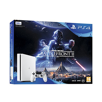 Sony Playstation (PS4) Slim 500gb plus Starwars Battlefront 2