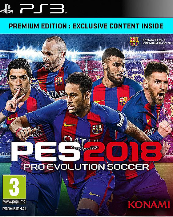 PS3 Pro Evolution Soccer 2018 - PES 2018 igrica za Sony Playstation 3