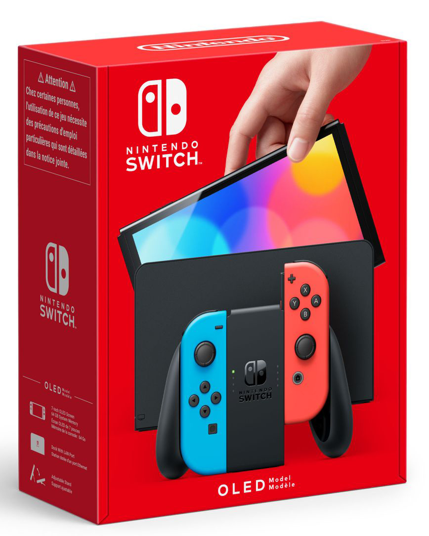 Konzola Nintendo Switch OLED (Neon Blue/Red Joy-Con)